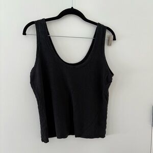 Abercrombie Linen-Blend Scoop-neck Tank